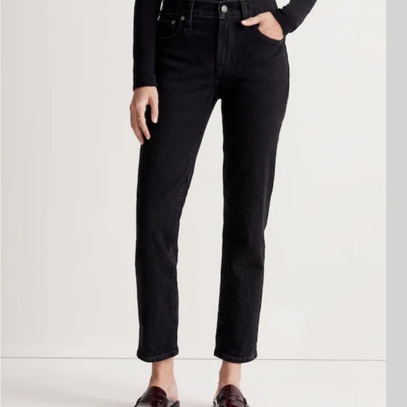 Lk new madewell mid rise perfect vintage jean black 12 31 - Picture 4 of 8